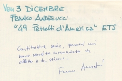"49 pezzetti d'America" di Franco Andreucci