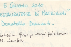 "La restauratrice di matrimoni" di Donatella Diamanti