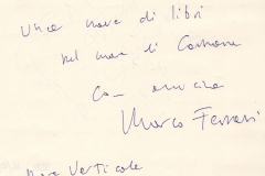 "Mare verticale" di Marco Ferrari